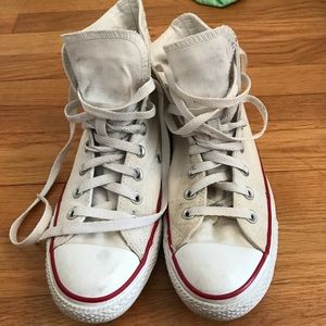 White high top converse